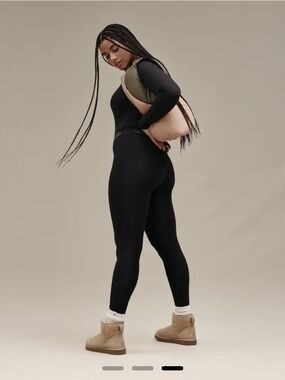 UGG Black High-Waist Seamless Leggings